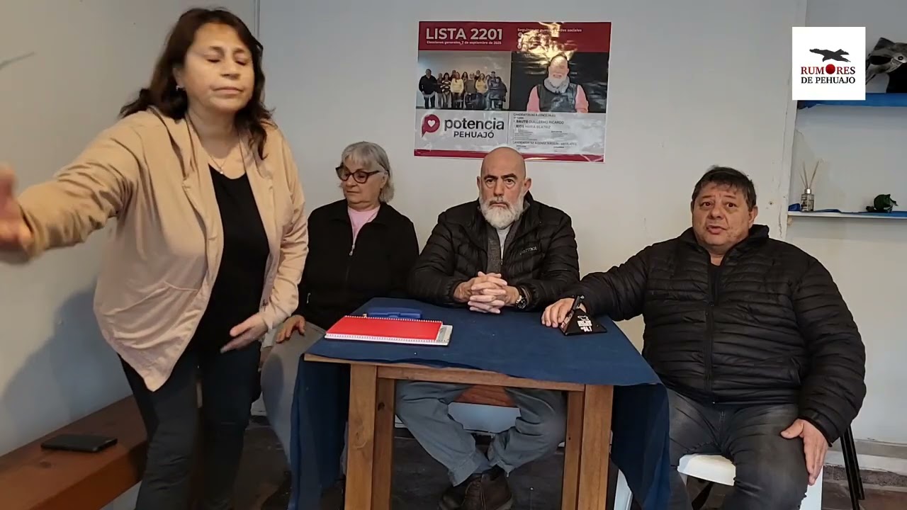 Entrevista a candidatos de Potencia Pehuajó.