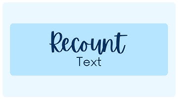 "RECOUNT TEXT" Final Test of Computer Based Media in Language Learning