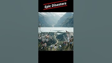 Epic Glass Collapse! 😱 #AIshorts #asmrshorts #satisfying