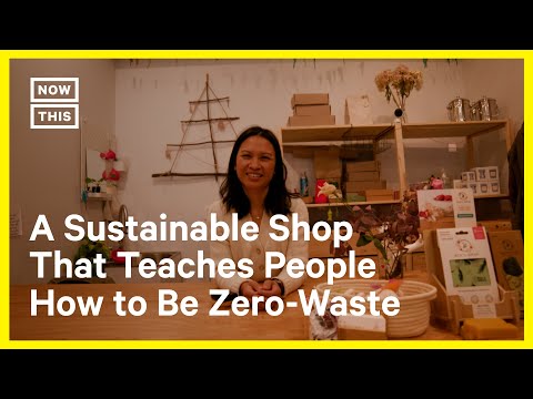Видео: Sustainable Shop Teaches People to Be Zero-Waste