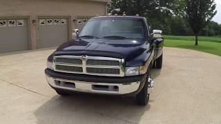 West TN 1995 Dodge Ram 3500 Dually 5 9L Cummins Diesel 71k Miles for sale info www sunsetmotors com