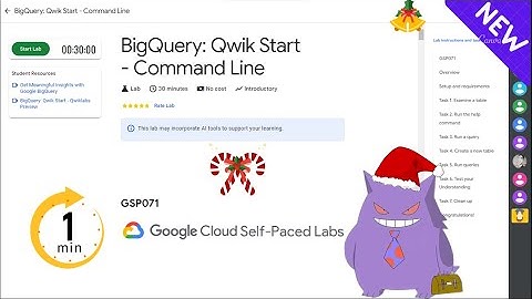 BigQuery: Qwik Start - Command Line | #2024 | #GSP071 |#qwiklabs