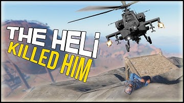 The Helicopter Killed The Geared Guy (Rust Survival)