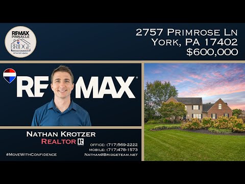 2757 Primrose Ln, York, PA home video tour