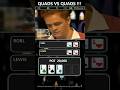 QUADS VS QUADS !!! #poker #shorts