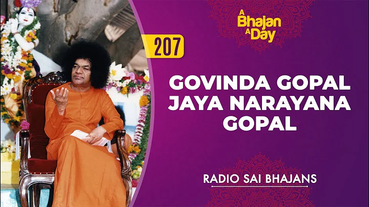 207 - Govinda Gopal Jaya Narayana Gopal | Radio Sa...