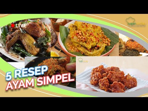 Menu Masakan Resep Menu Buka Puasa: 5 Resep Ayam Simpel untuk Makan Malam, Enak Semua! Yang Enak Dimakan