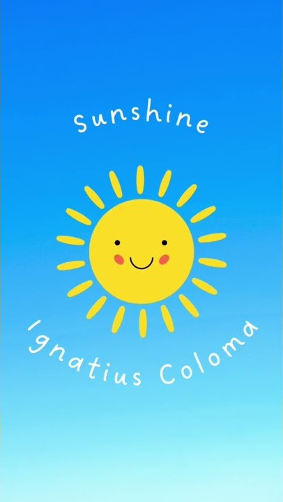 Ignatius Coloma - Sunshine (Audio Teaser) #shorts