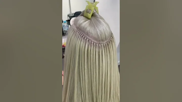 Great Lengths Ultrasonic Hair Extension Application