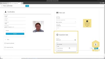 AXIS Camera Station Secure Entry - Cardholders and groups
