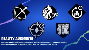 FORTNITE ALL REALITY AUGMENTS (PERKS)! How to Activate & Collect? Leaked Perks [Chapter 4, Season 1]