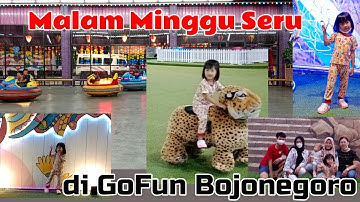 SERUNYA DI GOFUN ❗ weekend bersama keluarga di Disneylandnya  Bojonegoro