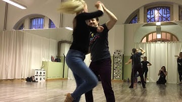 Brazilian Zouk demo Noora + Jukka