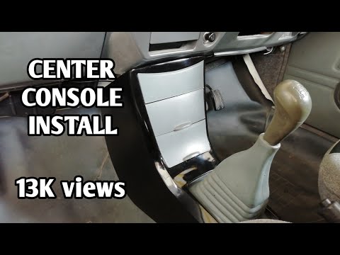 How To Install Custom Center Console Installation | Suzuki Mehran