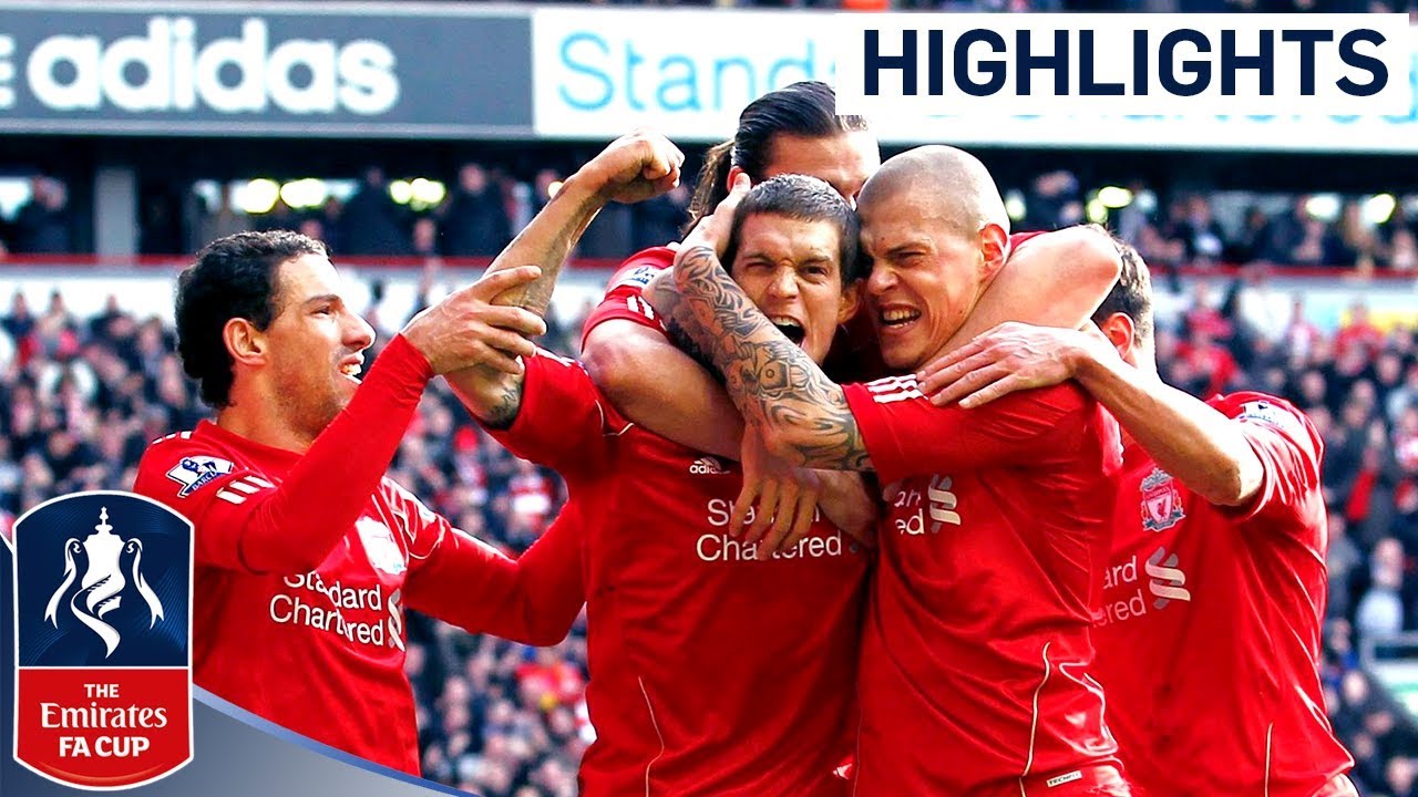 liverpool 2 1 man utd official highlights and goals fa cup 4th round proper 28 01 12