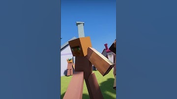 Gata only villager version #trendingshorts #shorts #song #minecraft #viralshort #music