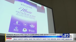 Jackson families receive free health screenings, entertainment