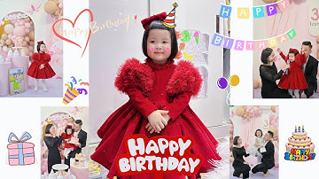 Bữa tiệc sinh nhật Bánh Bao 3 tuổi có gì | Chúc mừng sinh nhật Bánh Bao