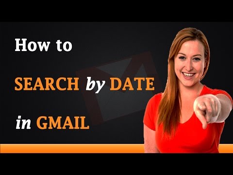 How to Search by Date in Gmail