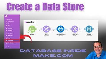 Create a Database (Data Store) inside Make.com!