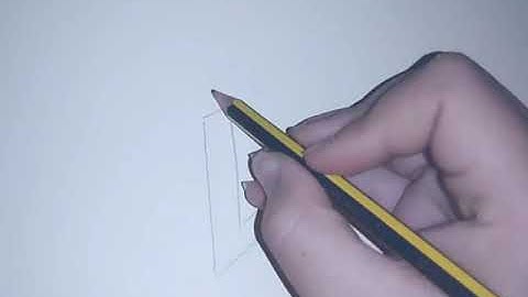 How to draw an Optical illusion Triangle the easy way