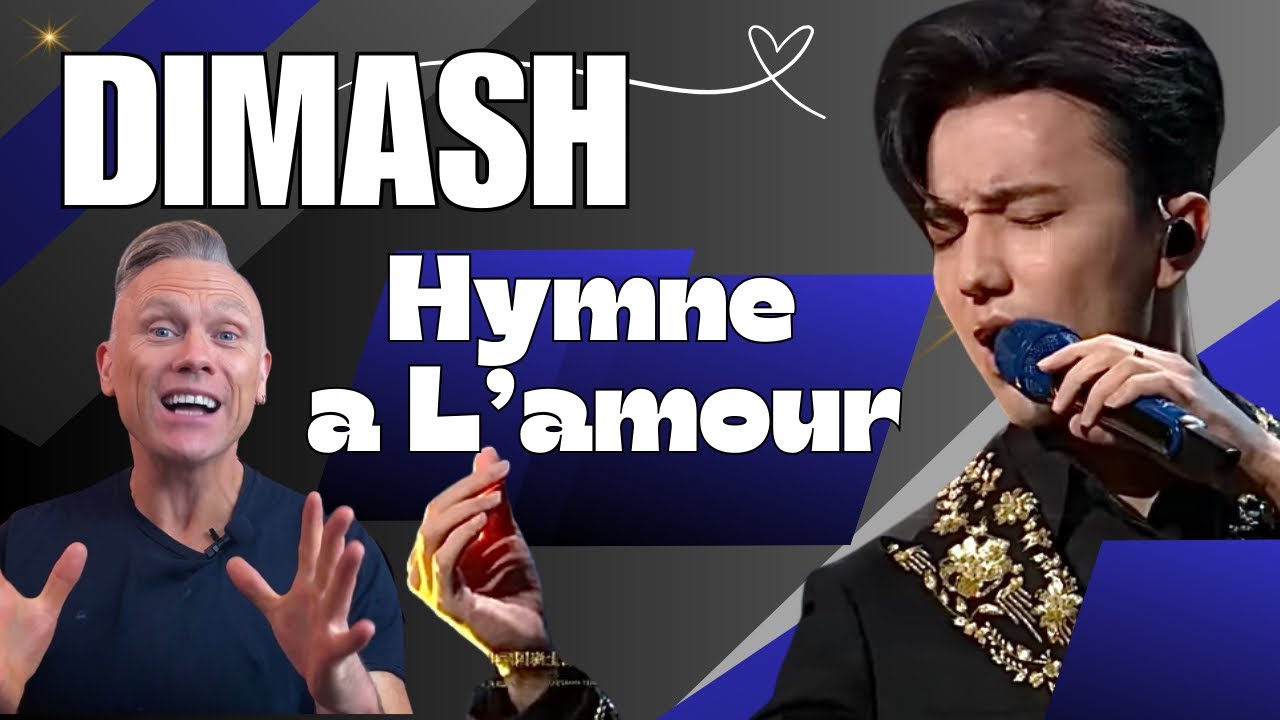 Dimash PERFORMS “Hymne a L’amour” - SIMPLY SPECTACULAR!!! 