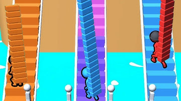 My first vlog| bridge race 3d gameplay walkthrough level 23, 24/ best android and ios gameplay