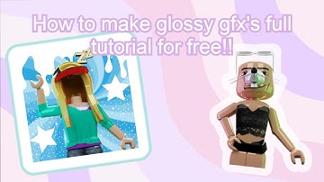 How to make a glossy gfx (pc) full tutorial for free!!!