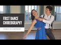 Wedding Dance Choreography to "The Way You Look Tonight" by Frank Sinatra | Dance Tutorial Available