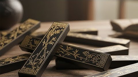 Traditional Ink is Made from Animal Glue | 1000-Year-Old Village Craftsmanship |