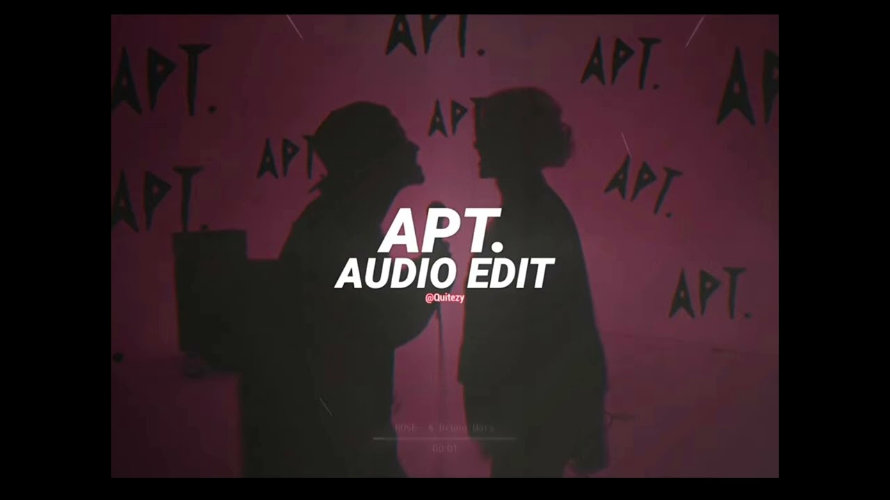 apt. - rosé & bruno mars [edit audio]