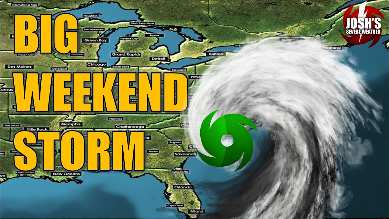 Big Weekend Storm to Hammer the East Coast - YouTube