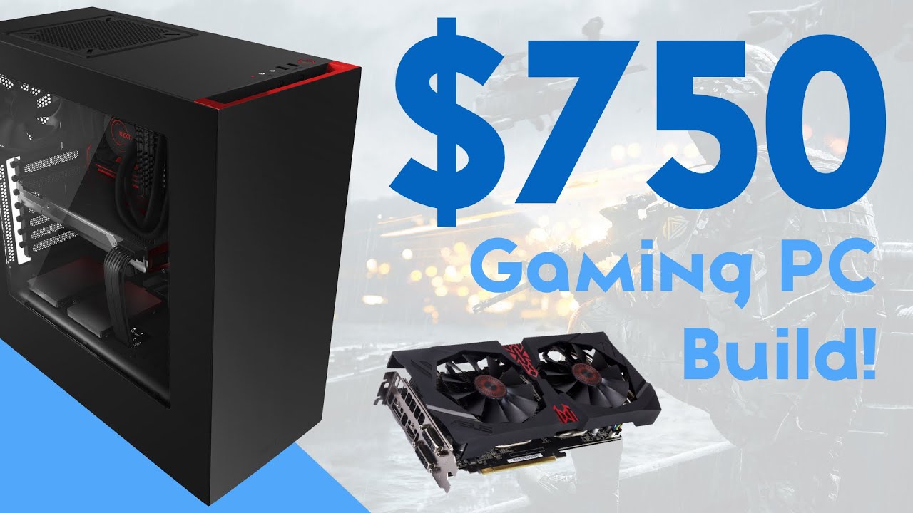 INSANE $750 GAMING PC BUILD 2016! [INTEL i5 SKYLAKE!]