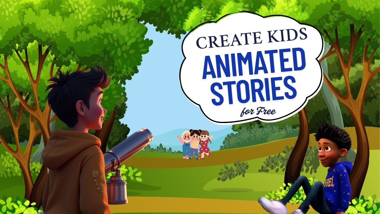 Create Viral AI Animated Kids Stories FOR FREE (Step-by-Step Tutorial ...