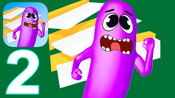 Doodle Run 3D Gameplay Walkthrough Part 2 Level 21-45 (IOS/Android)