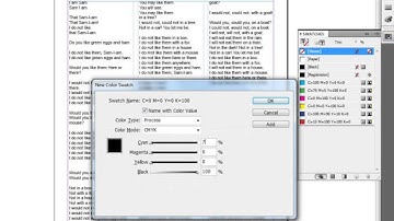 Lesson 7 InDesign CS4 Working with Text Colors