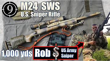 M24 SWS [Sniper Weapon System] 1,000yds: Practical Accuracy (Feat. Rob Ski - U.S. Army Sniper)