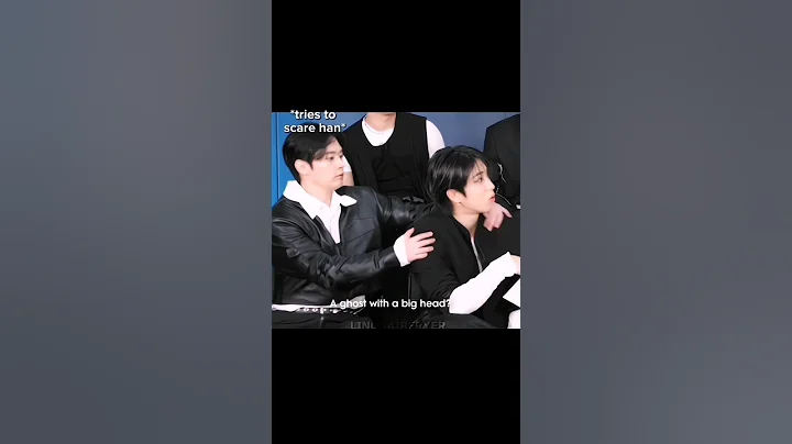 that didn't work on han 😂 #minsung #minsungmoments #leeknow #hanjisung #straykids #skz #kpop