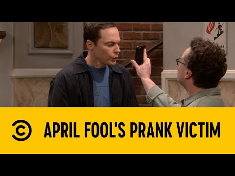 April Fool'S Prank Victim | The Big Bang Theory | Comedy Central Africa -  Youtube