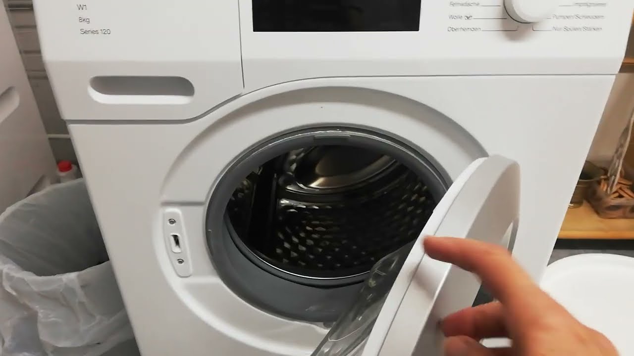 Miele W1 8Kg Series 120 Waschmaschine - Youtube