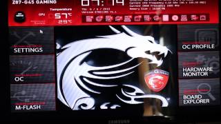 Intel Haswell 4.4Ghz Overclock (i5-4670k / 4690k) @ MSI Z87-G45 (1.14v) & Sycthe Apsalus2-90