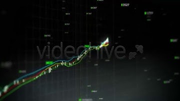 Growing stock index loop | Motion Graphics - Videohive template