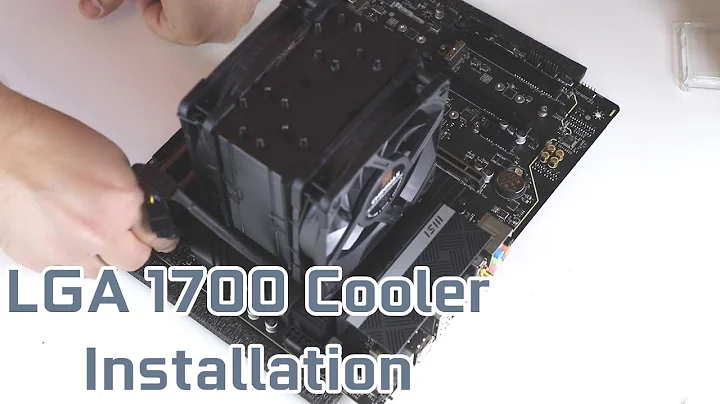 LGA 1700 CPU Cooler Installation Guide - Noctua