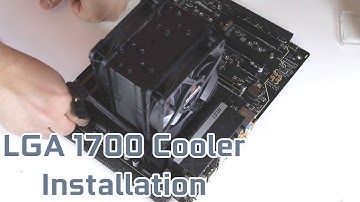 LGA 1700 CPU Cooler Installation Guide - Noctua