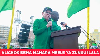 HAJI MANARA AMESHINDIKANA KWENYE SIASA TAZAMA HOTUBA MBELE YA ZUNGU 