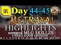 Path of Exile 3.5: BETRAYAL DAY # 44-45 Highlights SOMAYD MLG SKILLZ, A POLL FOR YOU