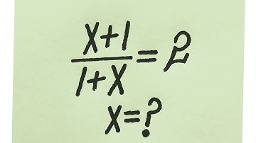 National Olympiad Math Algebric Problem l "No Solution Problem" 