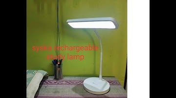 SYSKA LED RECHARGEABLE TABLE LAMP