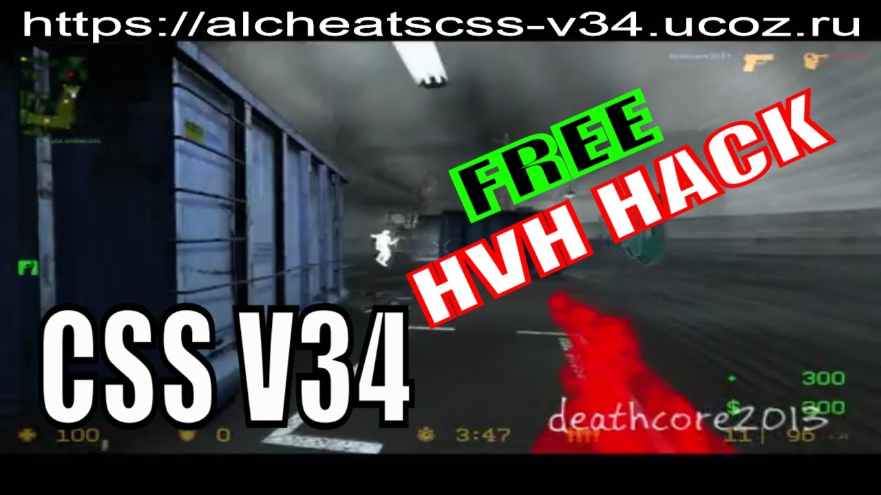 Hvh css v34. Сервера ксс в 34 hvh. keybode&#039;s v34 hack. epoximotion css.