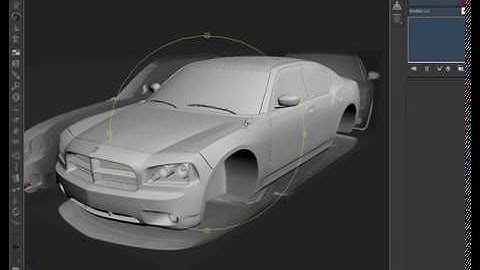 18. Exterior Conclusion - 3ds Max - Dodge Charger Modeling Tutorial